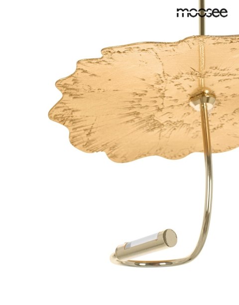 Lampa wisząca LEAFS złota