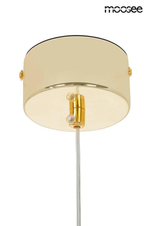 Lampa wisząca LEAFS złota