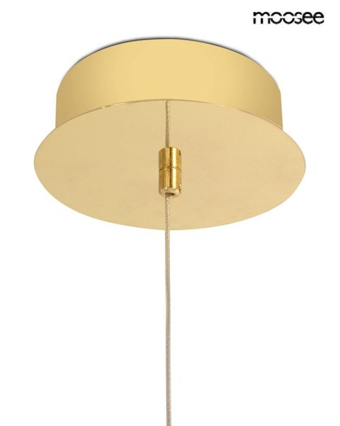 Lampa wisząca LIBRA złota