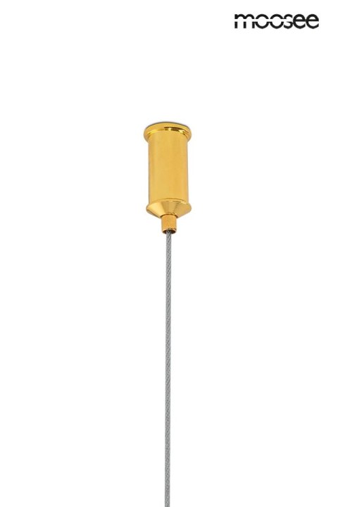 Lampa wisząca LINUS 80 złota