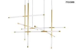 Lampa wisząca 250 cm / 145 cm MIKADO M złota