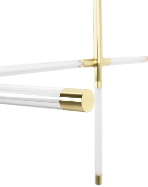 Lampa wisząca 250 cm / 145 cm MIKADO M złota