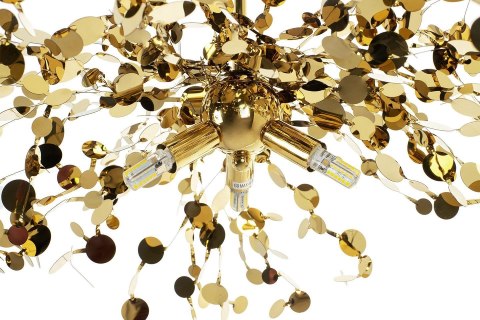 Lampa wisząca MONETE SINGLE złota