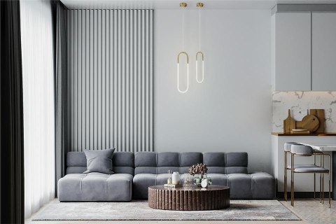 Lampa wisząca PUZO L złota