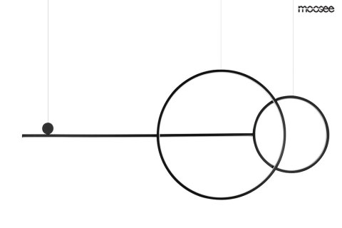 Lampa wisząca RAGE czarna