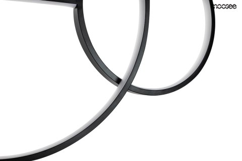 Lampa wisząca RAGE czarna