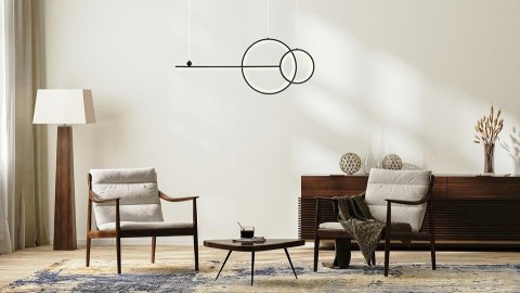 Lampa wisząca RAGE czarna