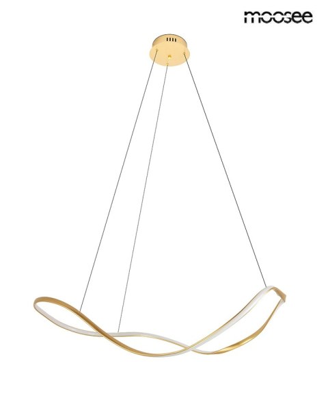 Lampa wisząca WAVES 100 złota