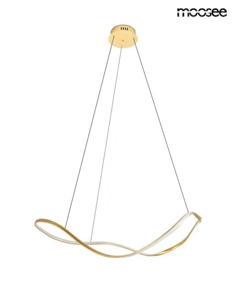 Lampa wisząca WAVES 80 złota