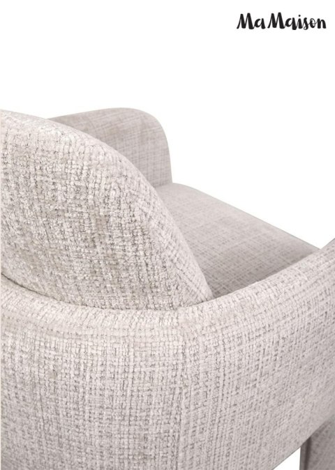 MaMaison krzesło LAUREN beżowe