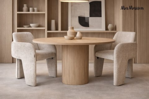 MaMaison krzesło LAUREN beżowe