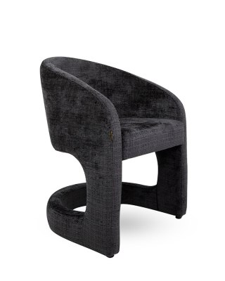 MaMaison krzesło SHELLY czarne