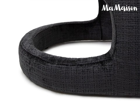 MaMaison krzesło SHELLY czarne