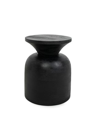 MaMaison stolik pomocniczy BISATO 35 czarny/drewno