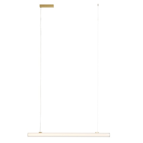 LAMPA WISZĄCA FAYETTE 121CM 20W 3000K ZŁOTY IP44