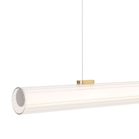 LAMPA WISZĄCA FAYETTE 121CM 20W 3000K ZŁOTY IP44