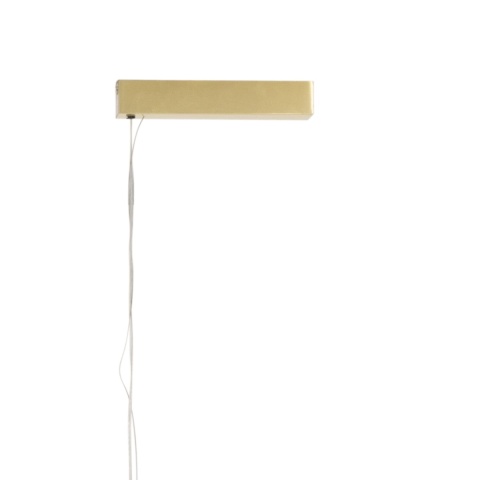 LAMPA WISZĄCA FAYETTE 121CM 20W 3000K ZŁOTY IP44