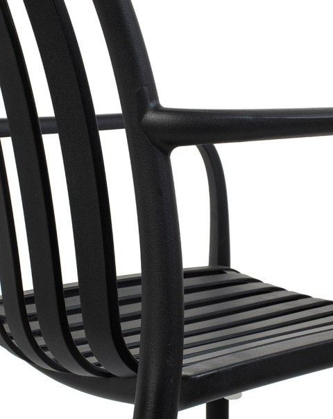 MODESTO krzesło STRIPS ARM czarne