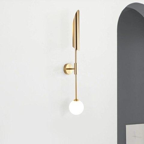 Lampa ścienna LUCCA złota