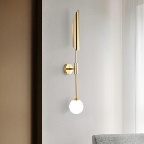 Lampa ścienna LUCCA złota