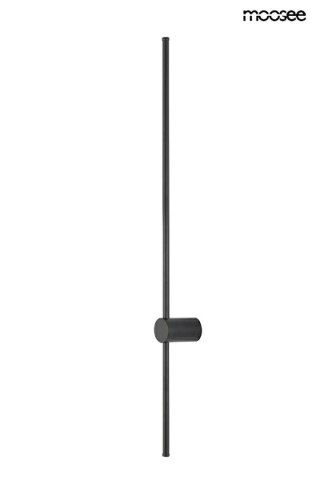 Lampa ścienna OMBRE 100 cm czarna