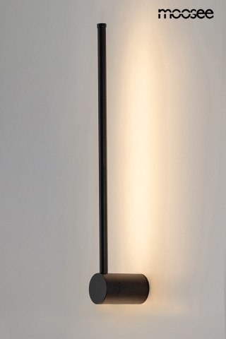 Lampa ścienna OMBRE 60 cm czarna