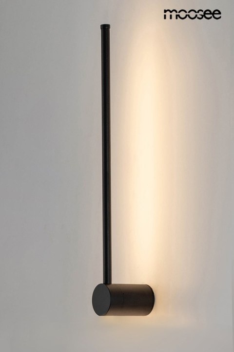 Lampa ścienna OMBRE 60 cm czarna