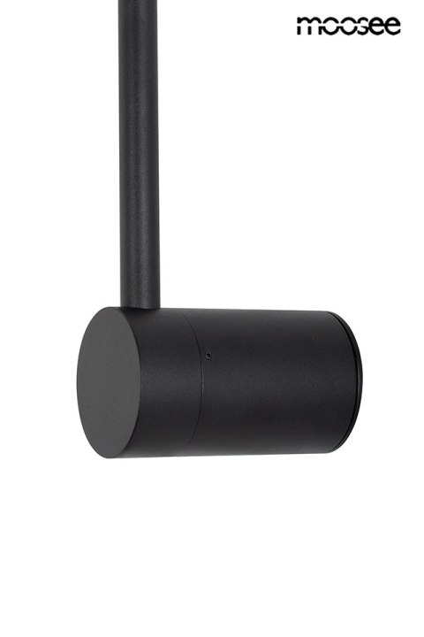 Lampa ścienna OMBRE 60 cm czarna