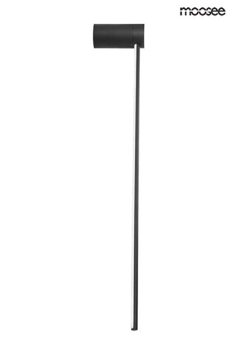 Lampa ścienna OMBRE 80 cm czarna
