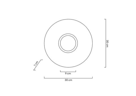 Lampa ścienna ONDA złota