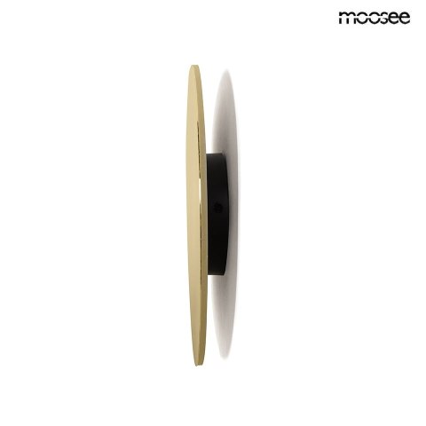 Lampa ścienna SHADOW SUN 25 cm złota