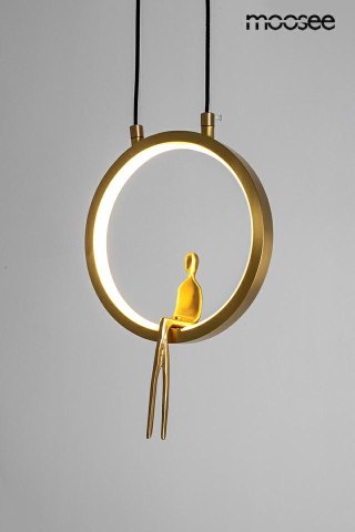 Lampa wisząca BOY CIRCLE złota