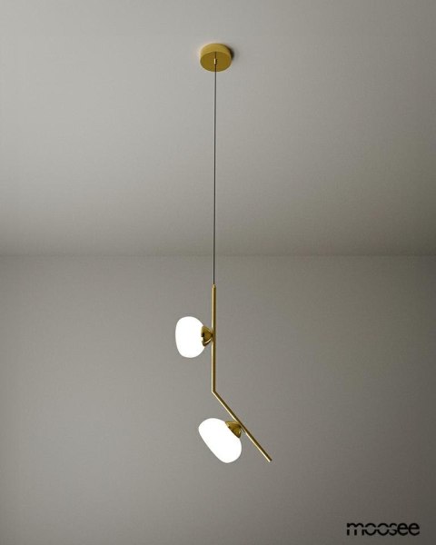 Lampa wisząca RUGIA złota