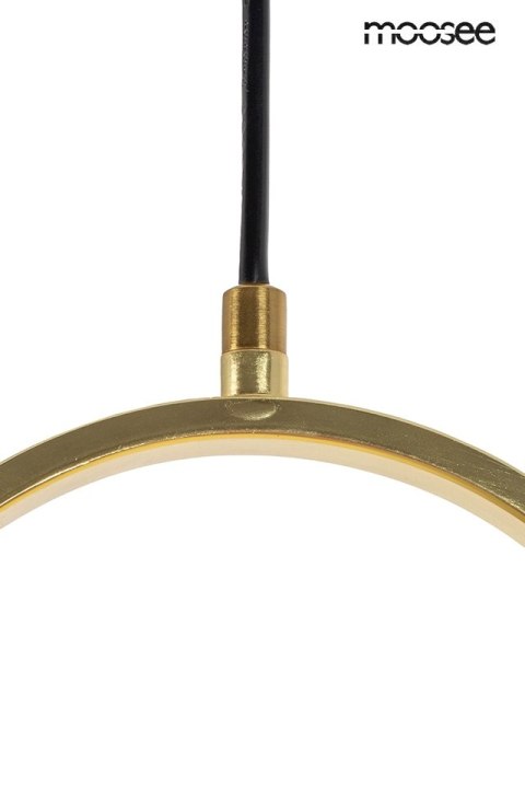 Lampa wisząca SPINNER 19 złota