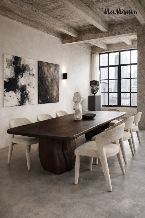 MaMaison krzesło KOS beżowe