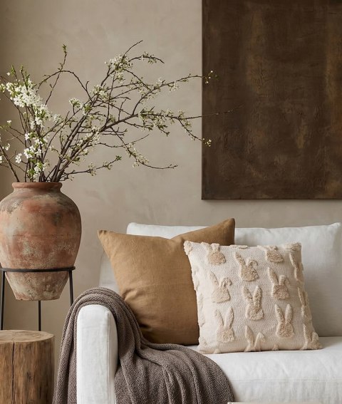 Poduszka dekoracyjna SHP BUNNIES beżowa