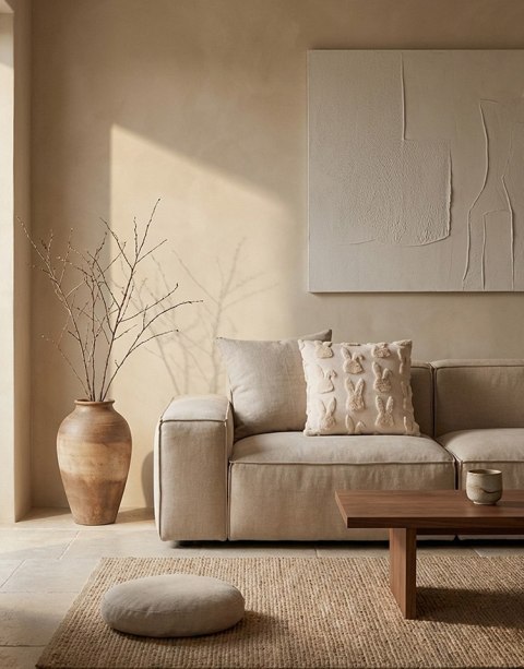 Poduszka dekoracyjna SHP BUNNIES beżowa