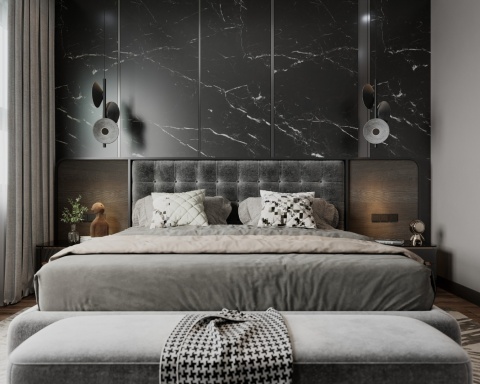 LAMPA WISZACA PURO EARTH YELLOW&GREY