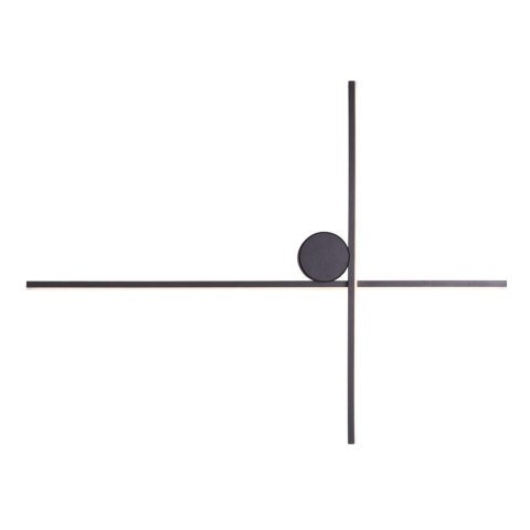 KINKIET ARNE 60CM, CZARNY, IP44