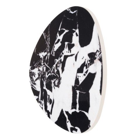 KINKIET MARBLES 28CM, CZARNY MARMUR