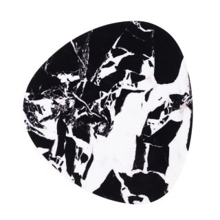 KINKIET MARBLES 28CM, CZARNY MARMUR