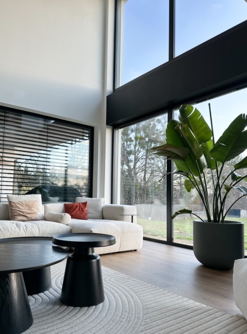 Donica ALTA High, okrągła ,nowoczesna