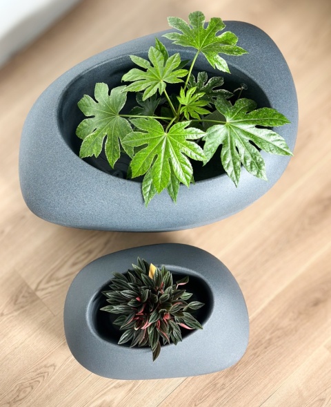 Donica CANOE, nowoczesna, nieregularna forma, niska