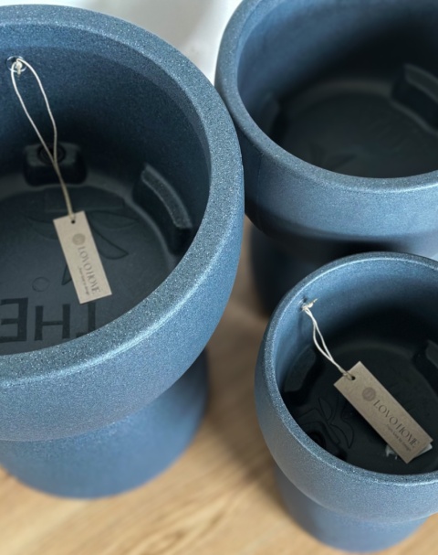 Donica GOBLET Round, kształt kielicha, dwustronna, nowoczesna