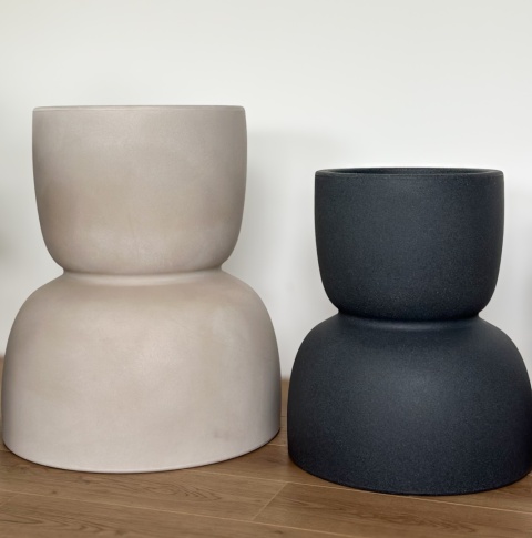 Donica GOBLET Round, kształt kielicha, dwustronna, nowoczesna