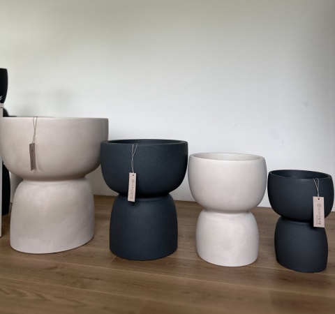 Donica GOBLET Round, kształt kielicha, dwustronna, nowoczesna