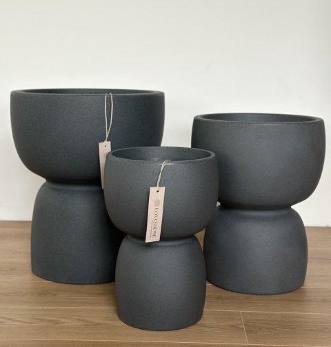 Donica GOBLET Round, kształt kielicha, dwustronna, nowoczesna