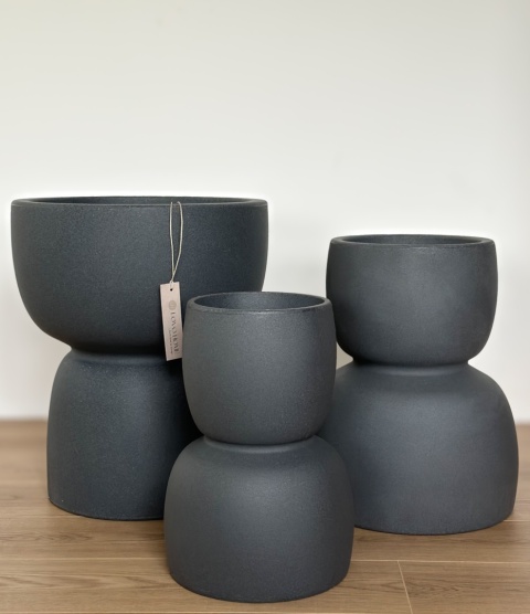 Donica GOBLET Round, kształt kielicha, dwustronna, nowoczesna