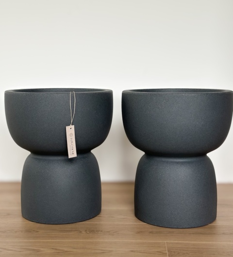 Donica GOBLET Round, kształt kielicha, dwustronna, nowoczesna