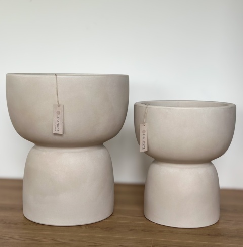 Donica GOBLET Round, kształt kielicha, dwustronna, nowoczesna